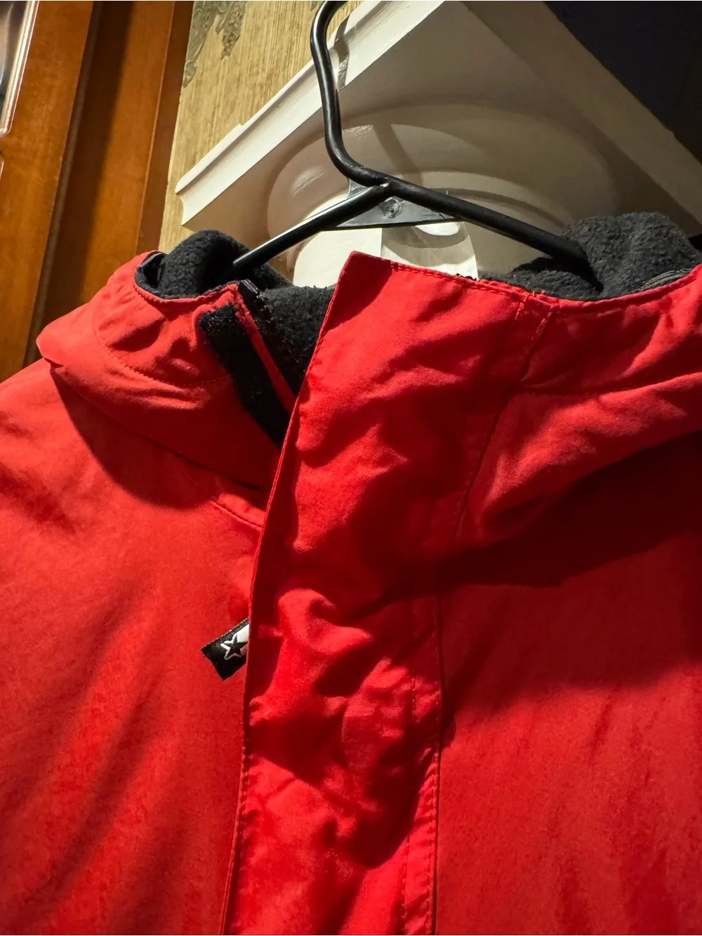 STARTER Red Georgia Bulldogs Pullover Hooded Jacket